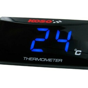 Koso Super Slim LED lämpömittari 0-120°C, sininen