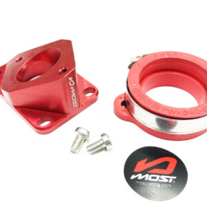 Most High Flow imukaula 44mm, punainen, Derbi Senda/Minarelli AM6