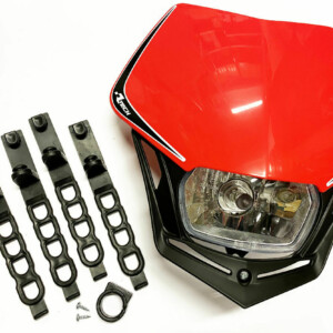 Rtech V-Face valomaski, punainen