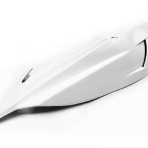 Takakate (oikea), valkoinen, Peugeot Speedfight 2