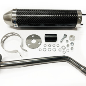 Giannelli äänenvaimennin, carbon, Beta RR Enduro/Motard 12-16