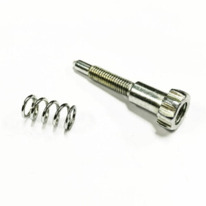 Säätöruuvi+jousi, tyhjäkäynti, Dellorto PHVA 12QD/14DD/17.5ED/ID