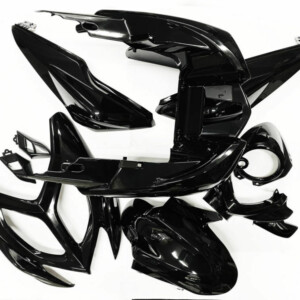 Katesarja (9-osaa), musta, Yamaha Aerox 13->