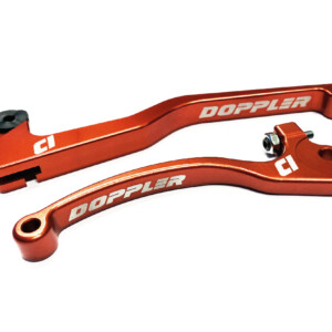 Doppler jarru- ja kytkinkahvasarja AJP, punainen, Rieju MRT 18->