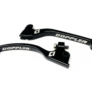 Doppler Jarru- ja kytkinkahvasarja AJP, musta, Rieju MRT <-17