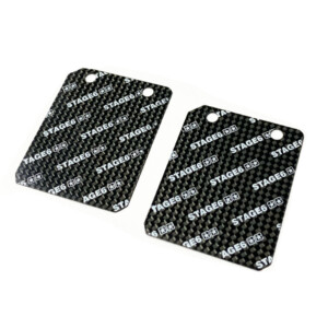 Stage6 MK2 imusarjan hiilikuituläppäsarja 0.35mm, Aprilia/Piaggio/Gilera skootterit