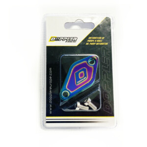 Doppler öljypumpun peitelevy Derbi/AM6, neonkromi