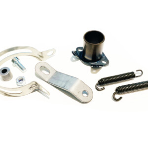 Voca Racing Carbon 80cc pakoputken kiinnikesarja, Derbi Senda