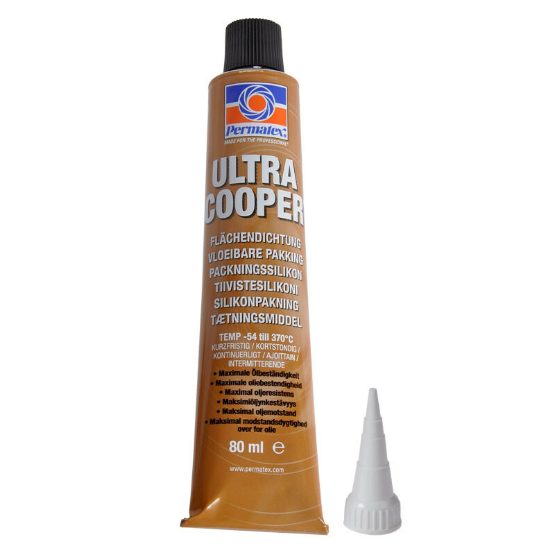 Permatex Supra Copper +350°C tiivistemassa 80ml
