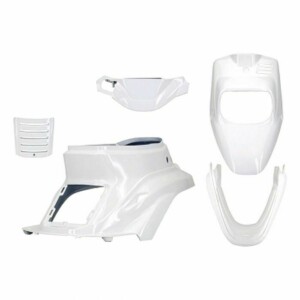 Katesarja (5-osaa) valkoinen, Yamaha Bw's <-03