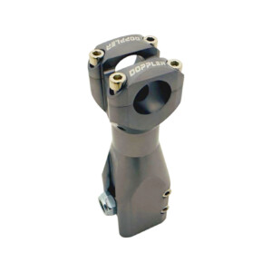 Doppler tankoadapteri Peugeot Ludix, alumiiniharmaa