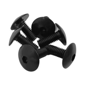 Kateruuvisarja 6kpl M6x15mm, musta