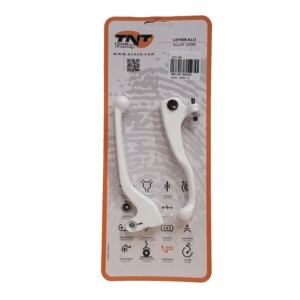 Kytkin-/jarrukahva sarja Derbi Senda DRD <-10, valkoinen