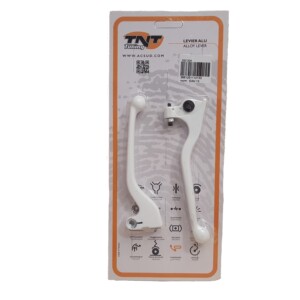 Kytkin-/jarrukahvasarja Derbi Senda 04-09, valkoinen