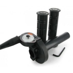 Motoforce pikakaasukahva & kahvakumit, musta