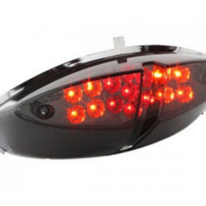 STR8 Black Line tummennettu takavalo, Peugeot Speedfight 2