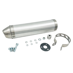 Giannelli äänenvaimennin, alumiini, Derbi Senda X-Race/X-Treme, Gilera SMT/RCR