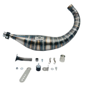 KRM alakauttainen tehopakoputki 70/80cc, Minarelli AM6