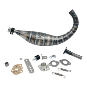 KRM alakauttainen tehopakoputki 70/80cc, Derbi Senda