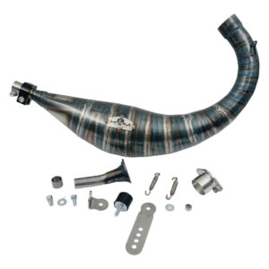 KRM alakauttainen tehopakoputki 80/90cc, Derbi Senda