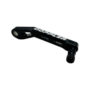 Doppler CNC käynnistyspoljin, musta, Yamaha/Peugeot skootterit 2T