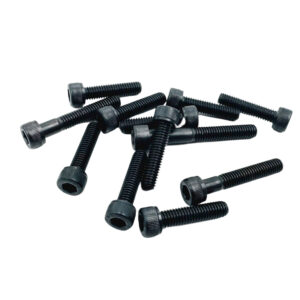 Variaattorinkopan pultit 12 kpl musta, Yamaha skootterit (vaaka)