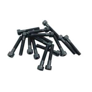 Variaattorinkopan pultit 16 kpl musta, Aprilia/Piaggio/Gilera skootterit