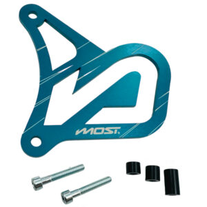 25466287-most-sin-b98c4e68360b33d7 Most Racing eturattaan alumiininen suoja, sininen, Minarelli AM6