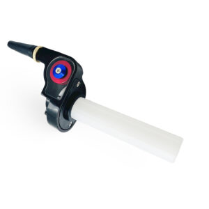 Pikakaasukahva 50mm/90°, musta/punainen/sininen OUTLET