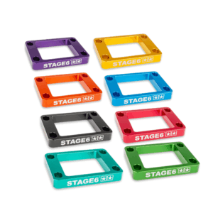 Stage6 läppärungon korotuspala 10mm, (useita eri värejä), Minarelli AM6/Derbi Senda