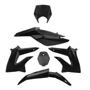 Katesarja 6-osaa, musta, Derbi Senda DRD X-Treme 10-17