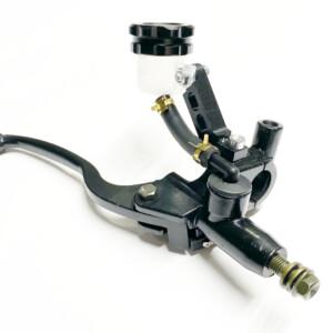 Jarrukahvarunko neste (oikea), musta