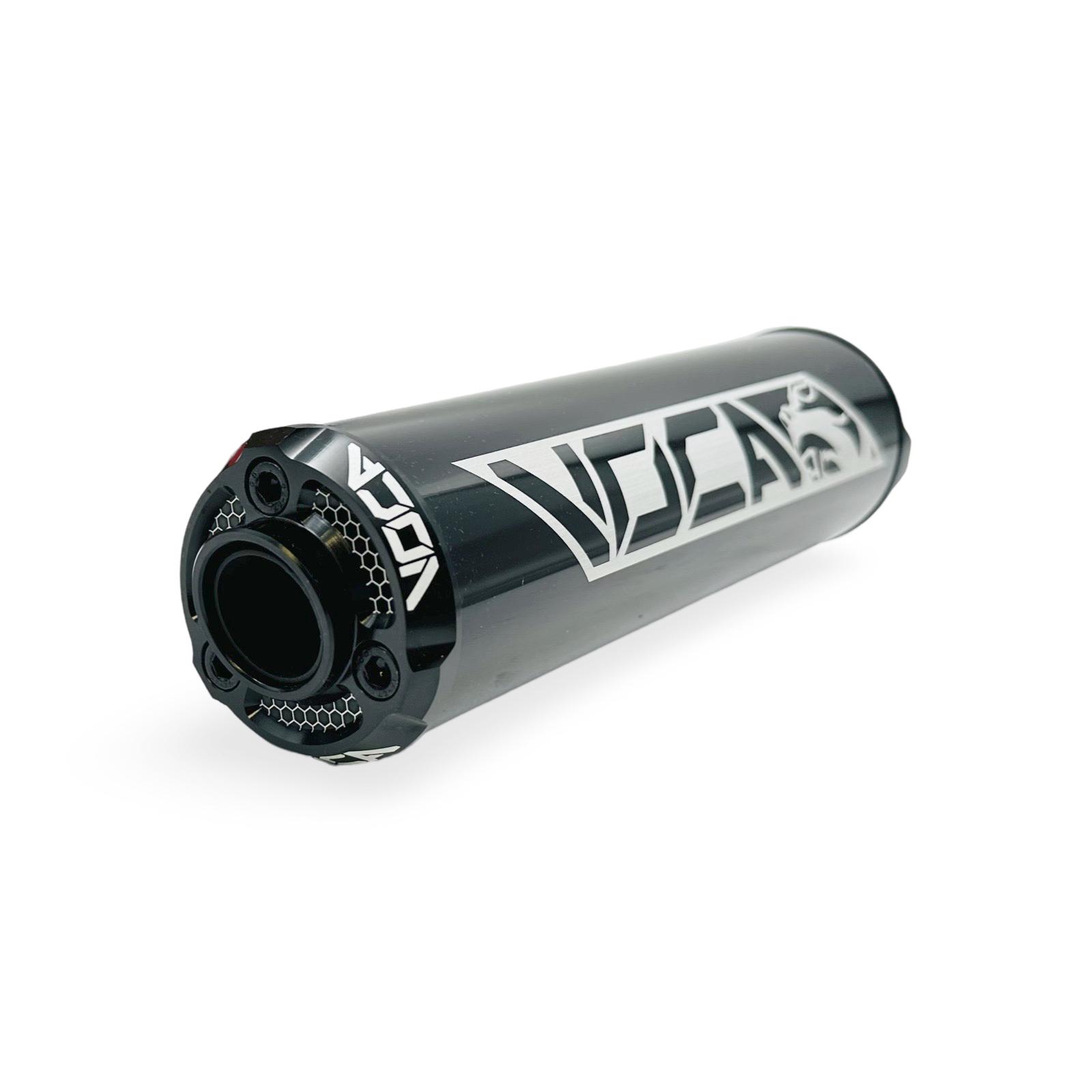 Voca Racing CNC äänenvaimennin, musta