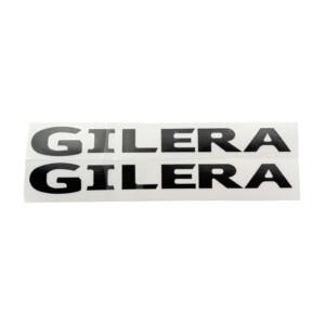 Gilera siirtokalvotarra 2x, musta, 32cm x 4.5cm