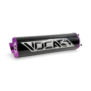 Voca Racing CNC äänenvaimennin, musta/violetti
