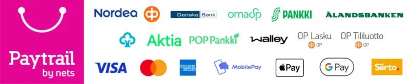 Kaikki Paytrail maksutavat.