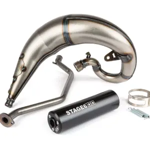Stage6 Streetrace pakoputki + musta äänenvaimennin, Sherco Enduro/Supermotard