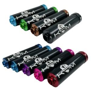 KRM äänenvaimennin 70-90cc, musta/useita eri värejä