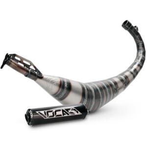 Voca Rookie pakoputki + Musta äänenvaimennin, Fantic XE/XM50 21->