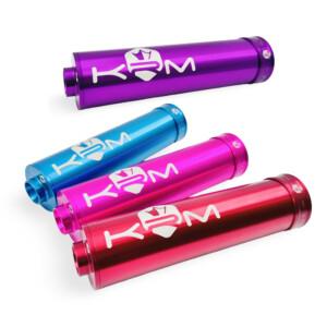 KRM ankka kokovari kaikki KRM äänenvaimennin 90-110cc, (useita eri värejä)