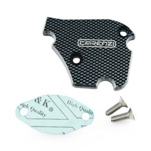 Öljypumpun peitelevy, carbon, Derbi Senda 06->