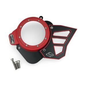 TTM läpinäkyvä magneetonkoppa, puna/musta, Derbi Senda 06-17