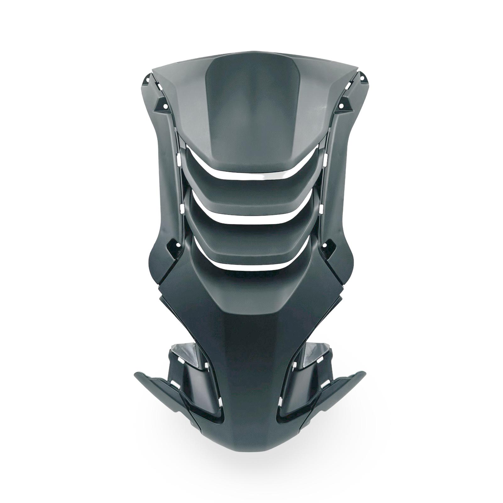 Etukatteen keskikate (musta), Peugeot Speedfight 4