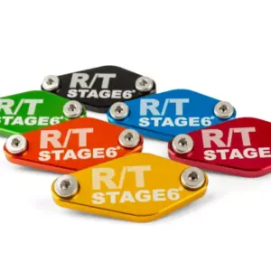 Stage6 öljypumpun peitelevy (kaksipuolinen), Derbi Senda/Minarelli AM6 (useita eri värejä)