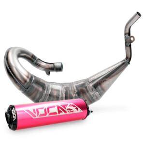 Voca cross rookie 50/70cc tehopakoputki + Pinkki äänenvaimennin, Sherco Enduro / Supermotard 14 ->
