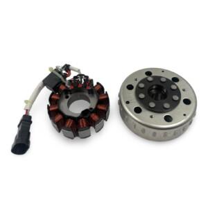 Staattori + vauhtipyora (alkuperainen), Aprilia_Gilera_Piaggio skootterit PureJet (2) Staattori + vauhtipyörä (alkuperäinen), Aprilia/Gilera/Piaggio skootterit PureJet