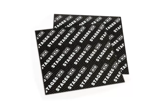 Stage6 hiilikuitulevysarja 0.35mm 95x95mm