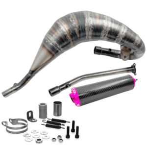 Voca Racing Cross Carbon 80/90cc + pinkki äänenvaimennin, Rieju MRT