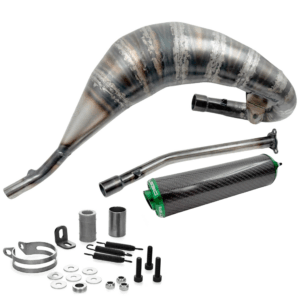 Voca Racing Cross Carbon 80/90cc + vihreä äänenvaimennin, Rieju MRT