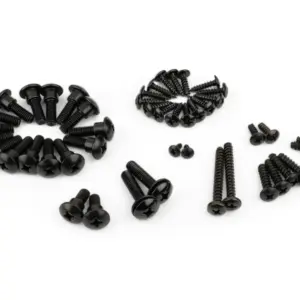 Kateruuvisarja, musta, Piaggio Zip